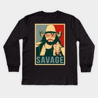 Savage Kids Long Sleeve T-Shirt